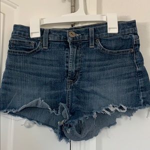 Blue Denim Shorts